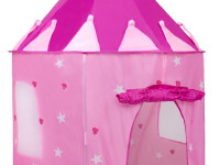 baby mix 46222 Детская палатка "Замок" розовый