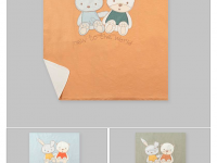 flexi 226125 Плед "new to the world" (80х85 см.) в асс.