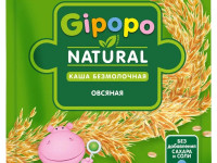 gipopo Каша безмолочная овсяная (5 м+) 180 гр.