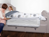 dreambaby g7752 barieră de siguranță pe pat nicole extra wide (alb)