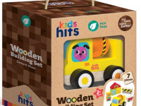 kids hits kh20/017 constructor din lemn "betoniera" (7 el.)