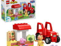lego duplo 10468 constructor "tractor și piață" (18 el.)