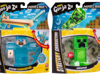 goo jit zu 42765g cтрейч-фигурка "minecraft hero pack" (в асс.)