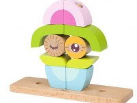 classic world 3708 set de cuburi din lemn "bufnita"