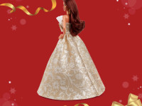 barbie jbh97 Коллекционная кукла "holiday 2025" брюнетка
