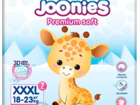 joonies premium soft scutece-chilotei xxxl (18-23 kg.) 24 buc.
