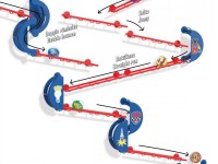 quercetti 6672 track xl wall mickey