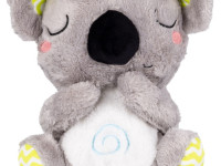 chipolino pild02504otg jucărie respirabilă cu lumină și muzică "koala" gri\verde