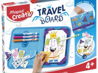 maped 969311 set de desen "travel board" pe o tablă albă