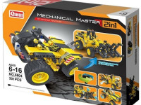 xtech bricks 6804 constructor mecanic 2-în-1 "combinină și buggy" (301 el.)