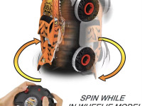 hot wheels hgv87 mașină monster trucks „tiger” cu telecomanda 