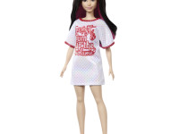 barbie hrh12 păpușă "fashionista" într-o rochie tricou