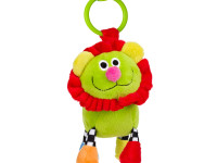 canpol 2/284 Плюшевая игрушка-погремушка "Весёлые Животные" в асс.