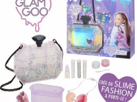 glam goo 560404 set creație slime "deluxe pack" cu accesorii