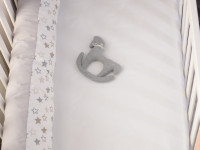 veres 302.01.6 perna pentru alaptare "comfort long" (170х52 cm.) stele alb-gri