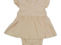 minikin 25032074 Боди с юбкой "naturelle" (р.74) бежевый