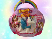 dress your pony dir-l-20002 figurine costumate de ponei (in sort.)