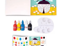 as kids 1038-21063 set pentru desen "primele creatii cu degetele"