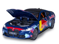 msz 68292a mașinuță metalică bmw m4 g82 (1:23) cu sunete și lumini 