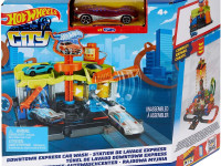 hot wheels hdr27 Игровой набор "city downtown express car wash"