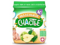 "Маленькое счастье" Пюре из груши (4 м+) 90 гр.