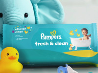 pampers Șervețele umede fresh clean (4x80) 320 buc.