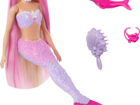 barbie hrp97 papusa sirena "dreamtopia - color magic"