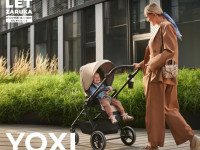 kinderkraft carucior yoxi bej