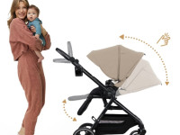 kinderkraft carucior yoxi bej
