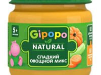 gipopo Пюре Сладкий овощной микс (5 м+) 80 гр.