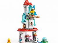 lego super mario 71407 constructor "cat peach suit and frozen tower expansion" (494 el.)