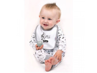 new baby 32032 pantaloni "music" m. 68 (4-6 luni)