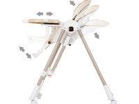 chipolino scaun și leagăn pentru copii 2 &icirc;n 1 "milk shake" sthms02402ma Стул 2 in1 milk shake macadamia