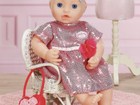 zapf creation 705438 set de îmbrăcăminte baby annabell „tinuta glamourous” (43 cm.)