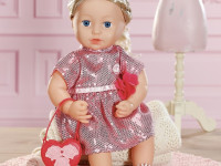zapf creation 705438 set de îmbrăcăminte baby annabell „tinuta glamourous” (43 cm.)