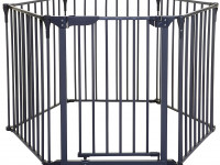 dreambaby g2161bb Ворота безопасности 6 секций "royale converta 3 in1" (до 3,8 м.) черный