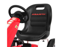 ramiz Вело-картинг на педалях go-kart abarth красный