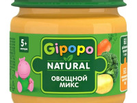 gipopo Пюре mix de legume (5 luni+) 80 gr.