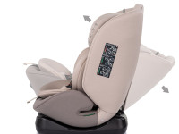 chipolino scaun auto "i-size mondial" stkmnd02604la (40-150 cm) latte
