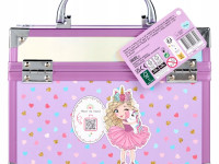 create it 84952 set cosmetice pentru copii "lulu blush" &icirc;ntr-o cutie transparentă