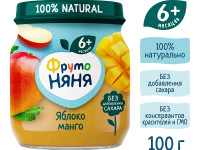 ФрутоНяня piure de mere și mango 100 g. (6 l+)