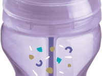 tommee tippee tt0022 biberon "advanced anti-colic" violet (0 luni+) 260 ml.