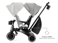 kinderkraft Трицикл складной jazz 2 серый
