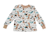 minikin 2430101110 pijama pentru copii (m. 110) bej