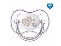 canpol 22/564 suzetă din silicon rotunda "newborn baby" (18m+) 1buc.