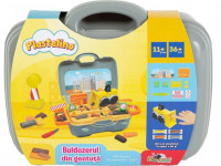 plastelino int6498  set de plastilină "buldozerul din gentuta"