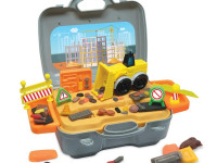 plastelino int6498  set de plastilină "buldozerul din gentuta"