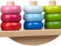 classic world 3537 Деревянная игрушка "Балансирующая пирамидка"