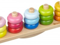 classic world 3537 Деревянная игрушка "Балансирующая пирамидка"