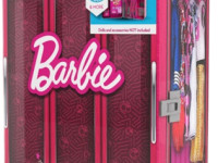 barbie bbds6b cutie portabila "fashion dulap" pentru barbie